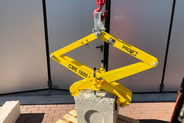 Pinza per sollevamento blocchi Pinza per sollevamento blocchi